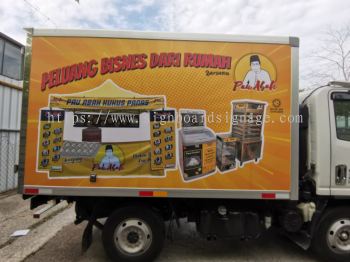 Vehicle Signage # Sticker Wrapping # Truck or Lorry Sticker # Transport Logistics Signage 