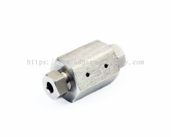 1/4" High Pressure Straight Coupling
