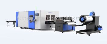 Rolled Coil Fiber Laser Cutting Machine