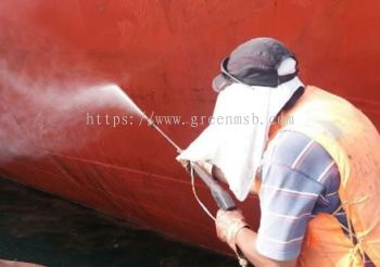 Using Hi-Pressure Jets to Remove Oily Residues at Inner Anchorage