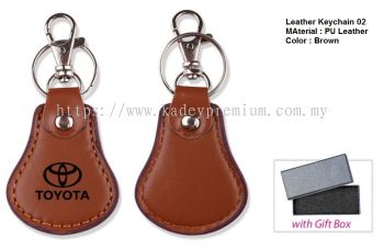 Leather Keychain 02