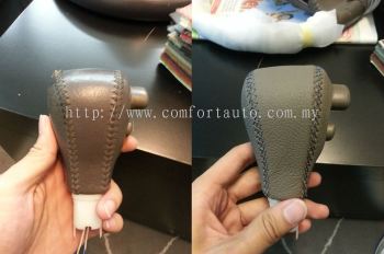Gear Knob Leather Upholstery