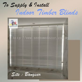Indoor Timber Blinds