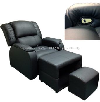 Foot Reflexology Chair With Leg Rest And Stool