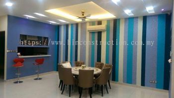 Hire Now- Blue Theme For Decoration Cotton Wall
