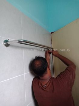 Book Handyman Now- Installation Grab Bar In Putrajaya/Selangor/KL.