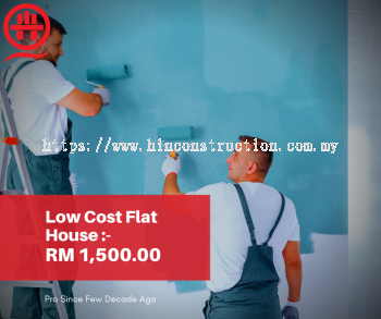 Book Now- Painting Contractor For Rumah Flat In Malaysia.