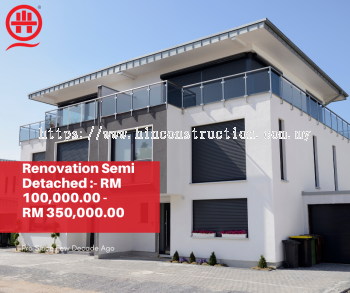 Book Now- Renovation Specialist Detached House In Kuala Lumpur/Shah Alam.