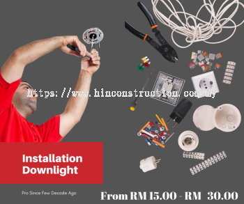 A - Z Of Installation Lighting Service In Selangor/KL. Call Now
