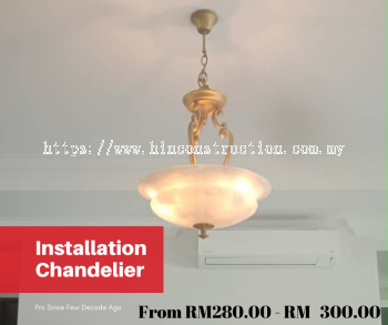 Are You Looking Chandelier Installation Service ? Call Now