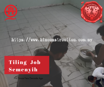 Renovation & Construction:- Tiling 300mm x 300mm. Call Now