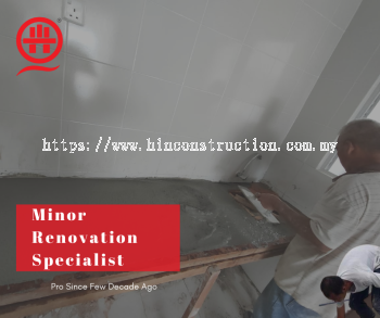 In Budget Minor Renovation Contractor:- Call Now For Kajang/Bangi/Semenyih