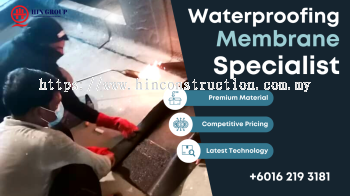 5 Years Warranty : Waterproof Membrane