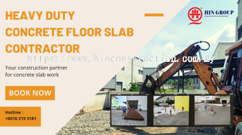 Hiring a Concrete Slab Contractor Specialist In Banting Now
