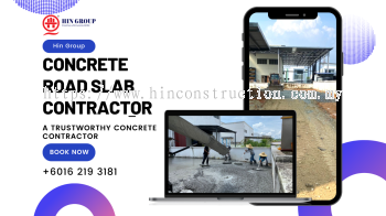 Kluang,JB:- Concrete Driveway Slab Contractor Specialist Now