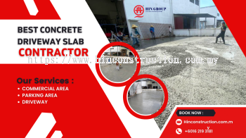 Sepang, Selangor :- Get Your Concrete Driveway Slab Contractor Now