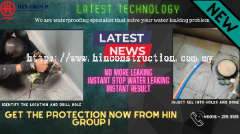 Stop Leak Waterproofing Specialist