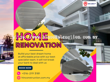 Home Renovation Contractor Klang Valley, Malaysia Now