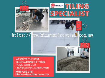 Grade A CIDB Tiling Work Contractor - Quality And Affordable Now