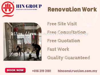 House Renovation Contractor Kuala Lumpur (KL) & Selangor Now.