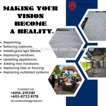 Bangi Semenyih: Custom Your Home Renovation package 2023 Now
