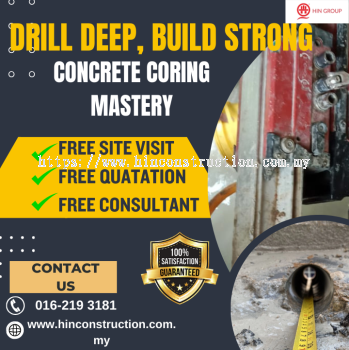 What Is Construction Concrete Coring In Construction Nilai Now