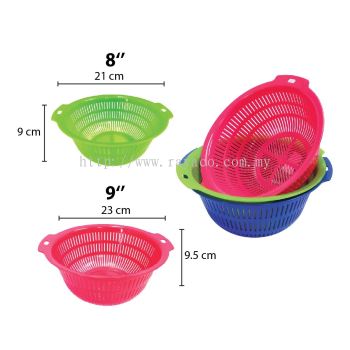 (C008) Multipurpose Plastic Round Deep Colander