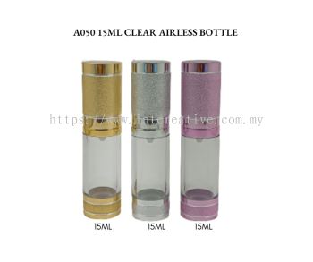 A050 AIRLESS BOTTLE 15ML