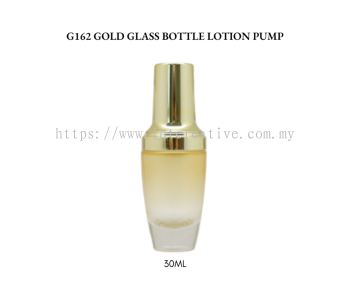 G162/30-Gold -30ml Gold Glass Bottle