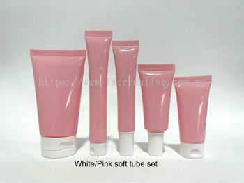 Pink Soft Tube With White Cap