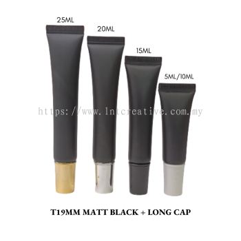 T19MM Matt Black With Long Cap