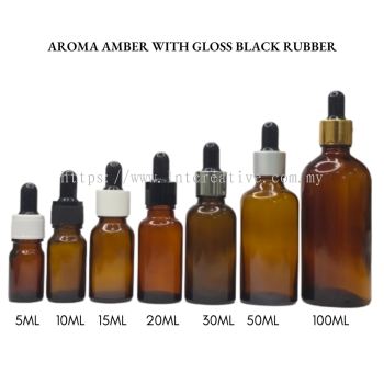 Aroma Amber Gloss Black Rubber