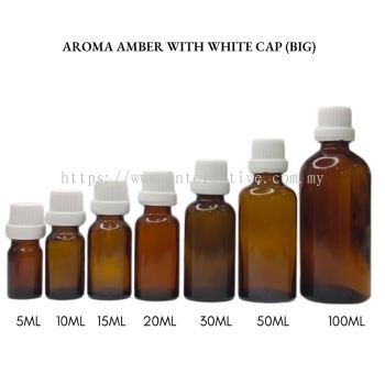 Aroma Amber White PP Cap (Big)