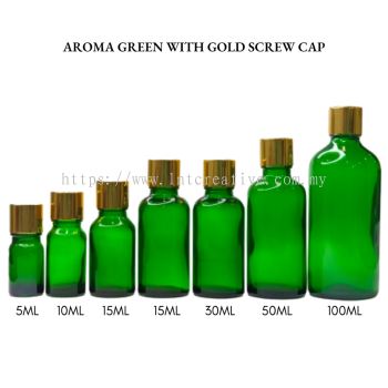 Aroma Green Gold Screw Cap 