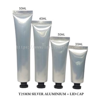 T25MM Silver Aluminum Soft Tube 