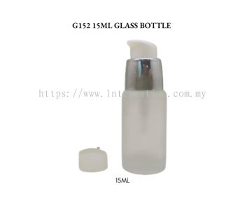 G152 15ML GLASS BOTTLE 