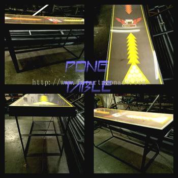 PONG TABLE WITH LIGHT