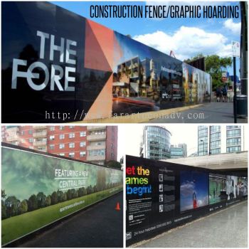 CONSTRUCTION FENCE/GRAPHIC HOARDING