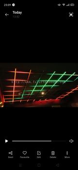 NEON LED RGBW RUNNING LIGHT CEILING