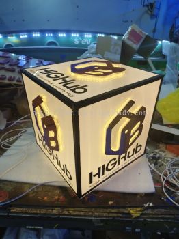 Cube lightbox (launching & event)