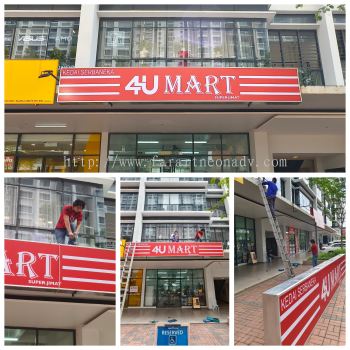 Normal Lightbox Signage with UV graphic