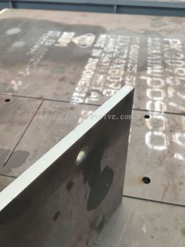 Mild steel plate cut to size