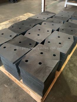 Bracing Plate (Mild Steel) Laser Cut 8mm