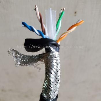 Tachii T-SB6203W-4P, Flexible FTP Cat 6 Ethernet Cable