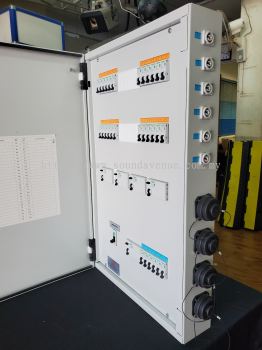 Power Distribution Box 63amp with Socapex output 