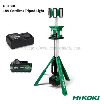 HIKOKI 18V Cordless Tripod Light UB18DG