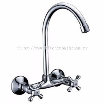 KITCHEN WALL SINK MIXER TAP D10-Q11 / TR-TP-WSM-00567-CH