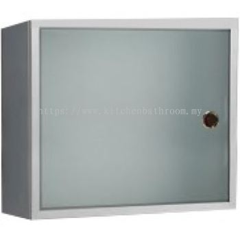 STAINLESS STEEL CABINET WITH TOOTH BRUSH HOLDER 6009 / TR-BA-MC-01777-PL