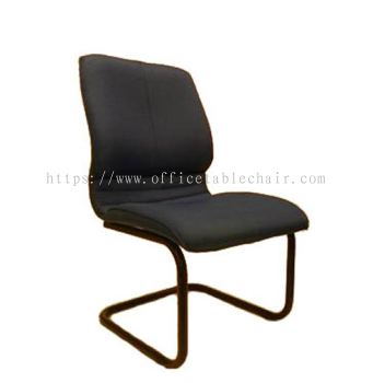 BONZER STANDARD VISITOR FABRIC CHAIR WITH EPOXY BLACK CANTILEVER BASE W/O ARMREST ACL 645