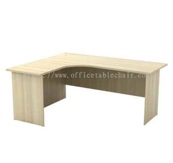 L-SHAPE OFFICE TABLE WOODEN BASE TABLE EXL 552